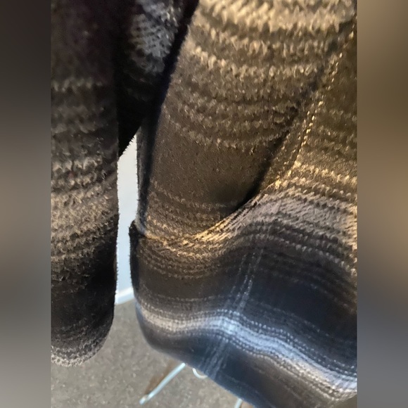 💥 SALE💥 Vintage Y2K Lee Cooper black & white coat - Picture 6 of 9